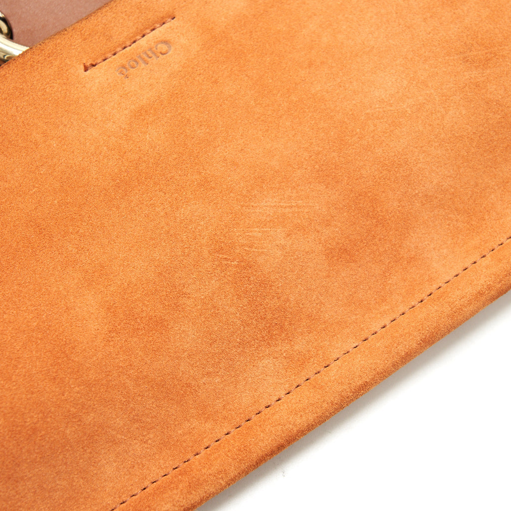 CHLOE FAYE SHOULDER BAG BROWN SHW