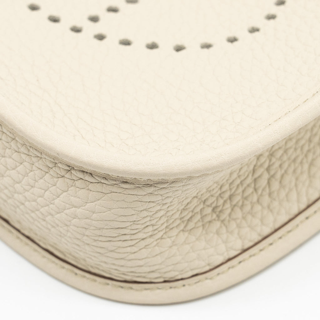 HERMES MINI EVELYN CLEMENCE BETON GHW