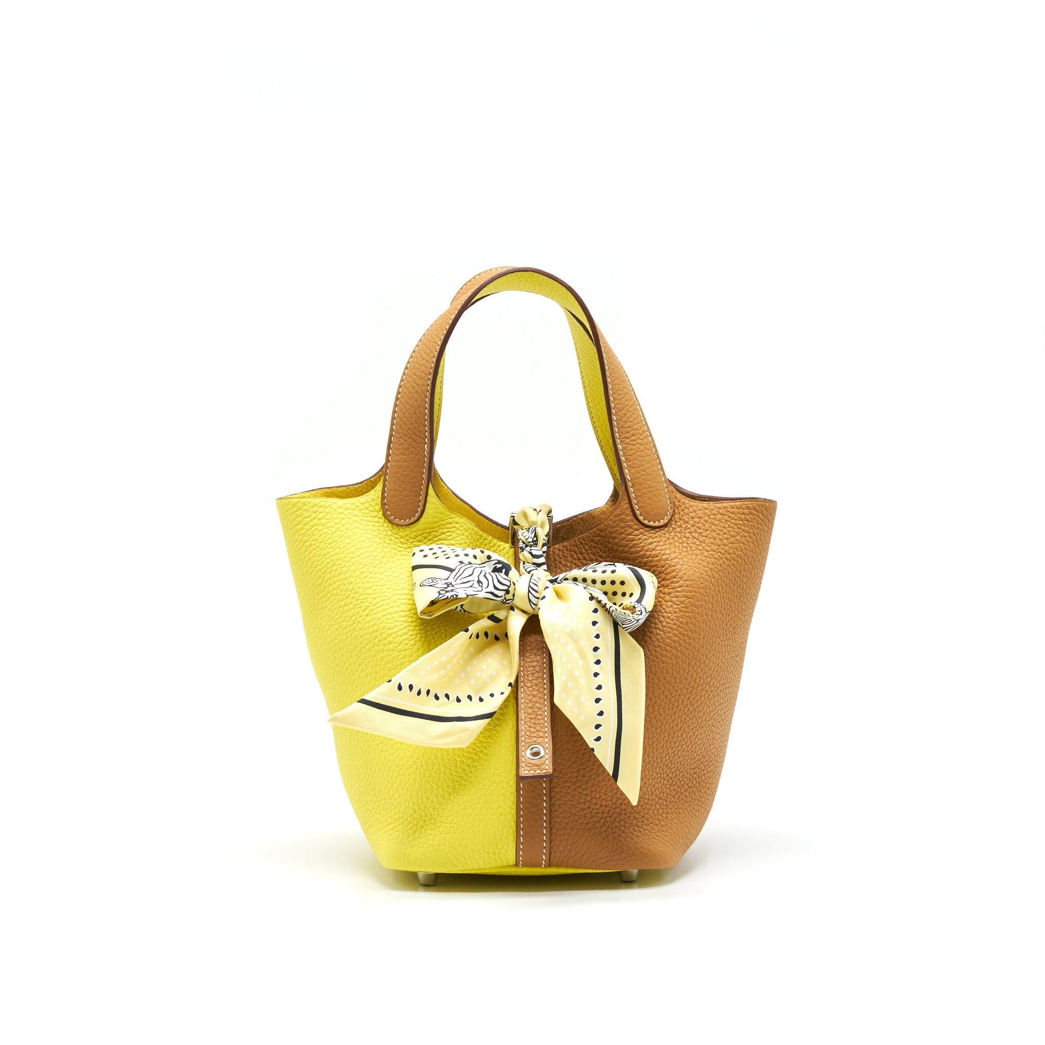 HERMES PICOTIN LOCK 18 BAG LIME/ SESAME