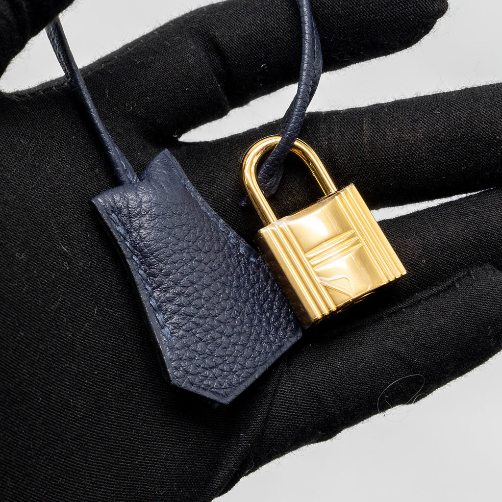 HERMES KELLY25 TOGO BLUE NUIT GHW