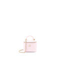 CHANEL TOP HANDLE MINI VANITY LAMBSKIN PINK LGHW