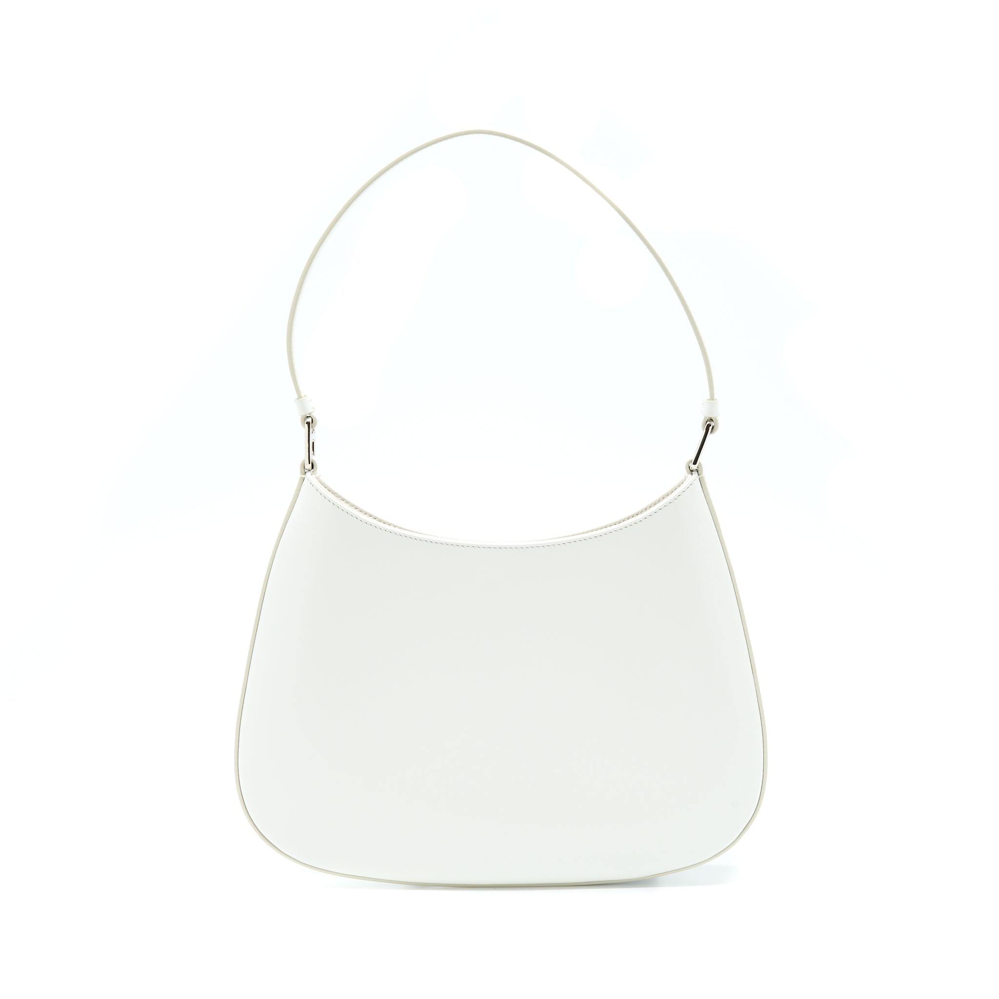 PRADA CLEO BAG CALFSKIN WHITE SHW