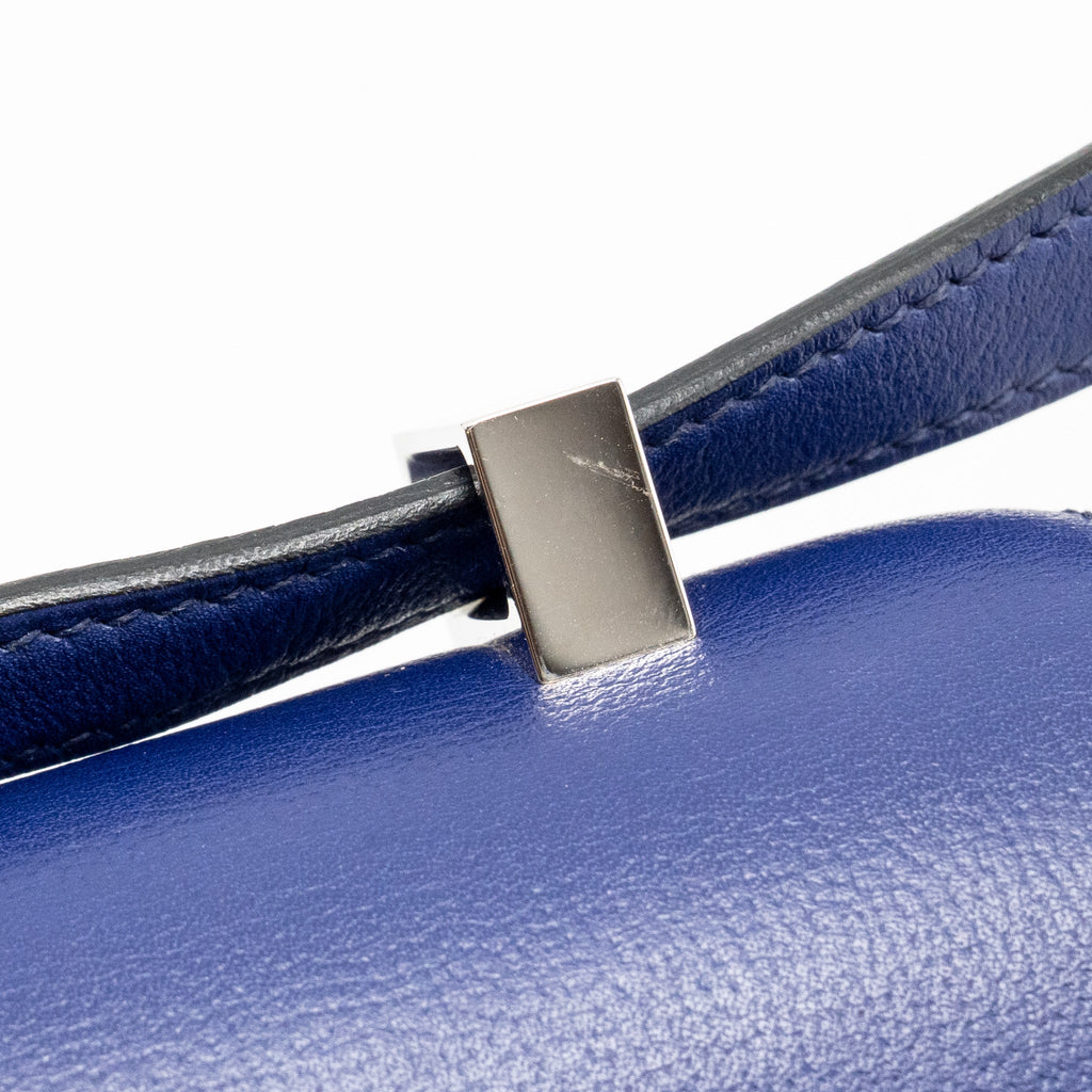 HERMES VERROU 23 ALLEGRETTO LEATHER BLEU ENCRE / MULTICOLOUR SHW