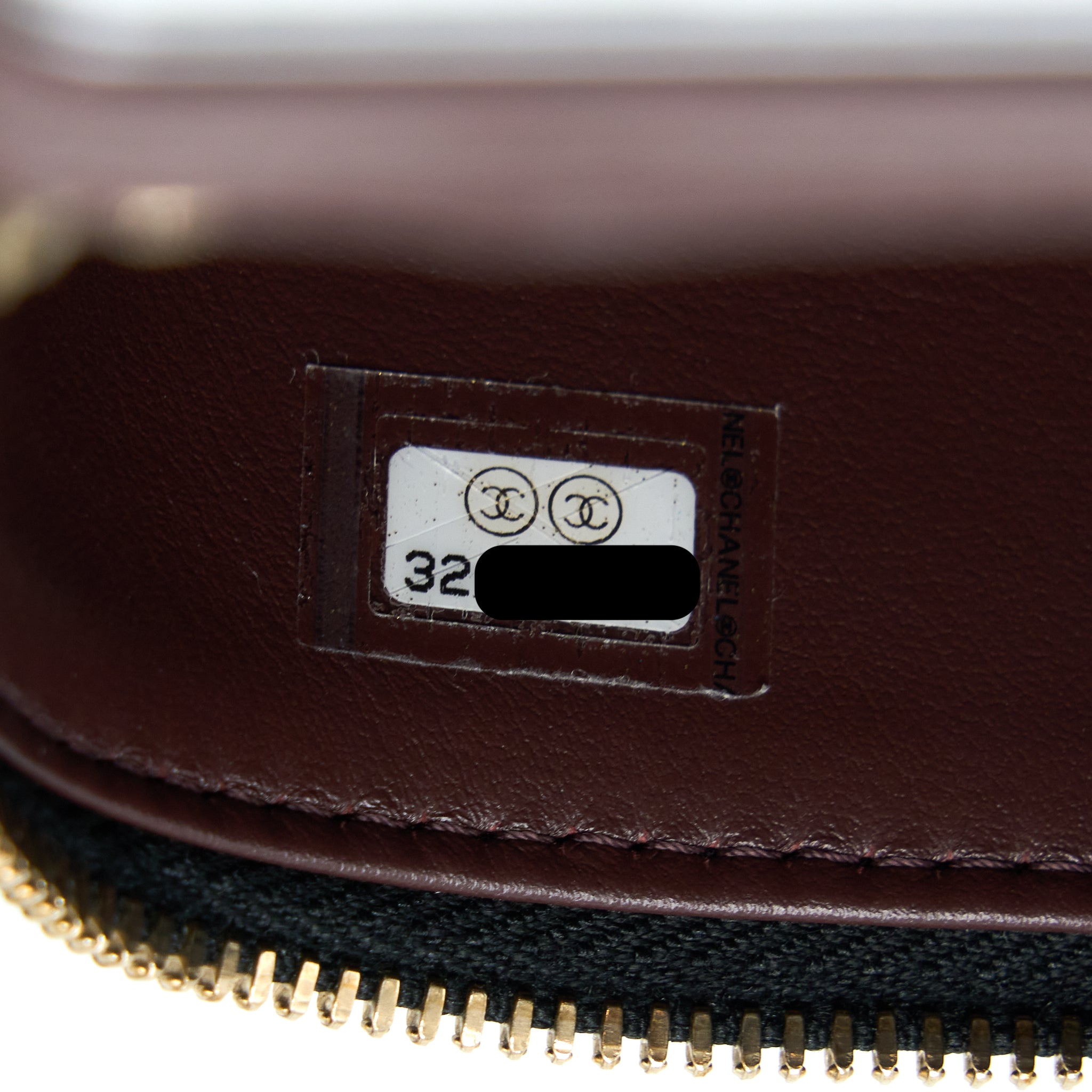 CHANEL LONG VANITY CASE CAVIAR BLACK LGHW