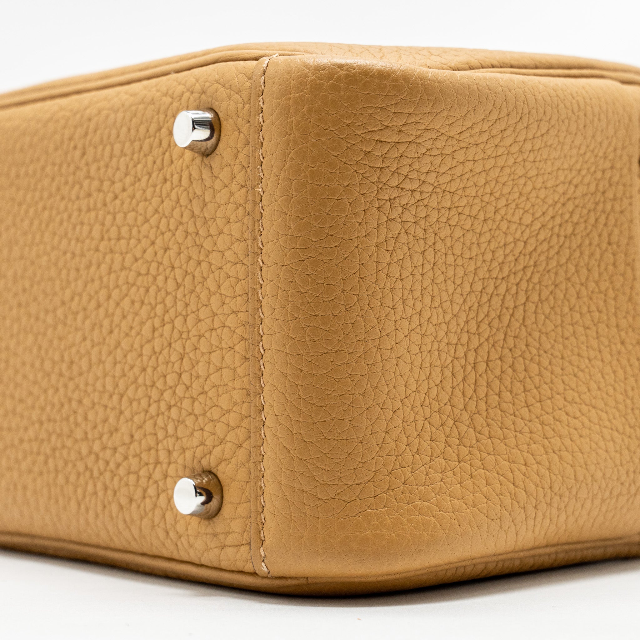 HERMES MINI LINDY CLEMENCE 4B BISCUIT SHW