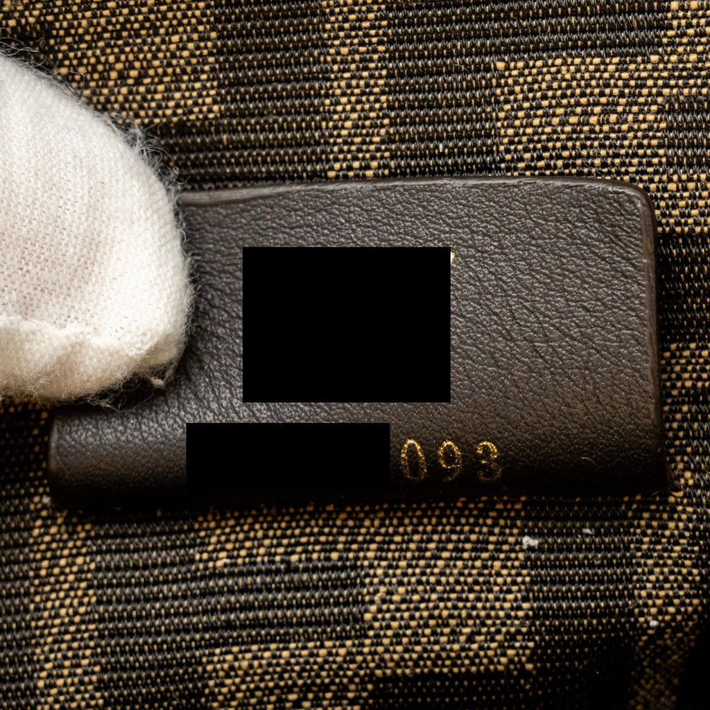 FENDI MEDIUM FENDI FIRST BAG NAPPA BLACK GHW
