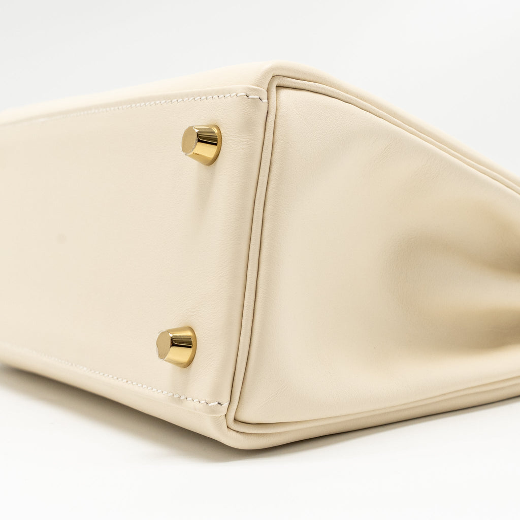 HERMES KELLY 25 COLORMATIC SWIFT NATA/CHAI/CUIVRE/LIME/MAUVE SYLVESTRE GHW