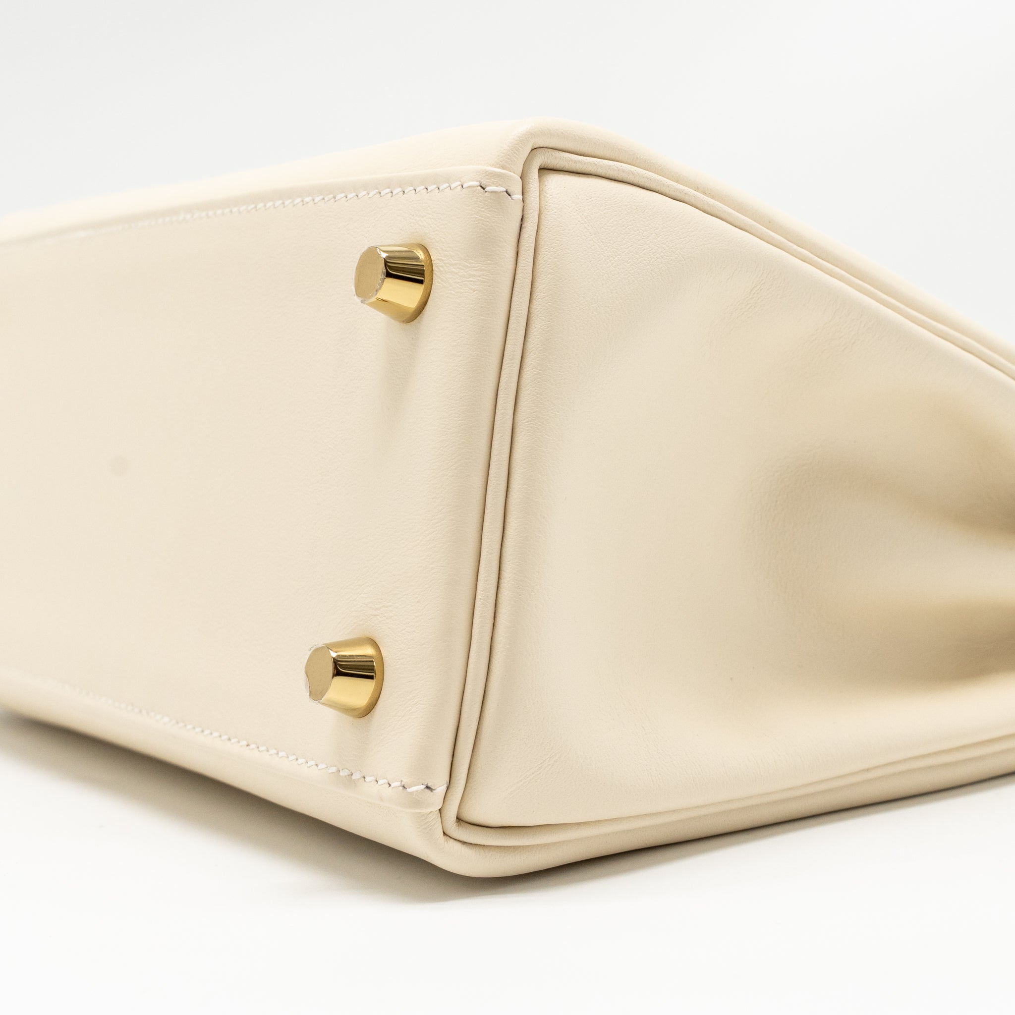 HERMES KELLY 25 COLORMATIC SWIFT NATA/CHAI/CUIVRE/LIME/MAUVE SYLVESTRE GHW