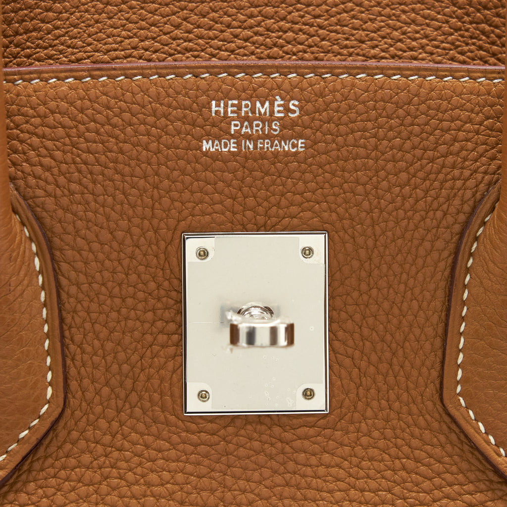 HERMES BIRKIN 35 TOGO GOLD SHW