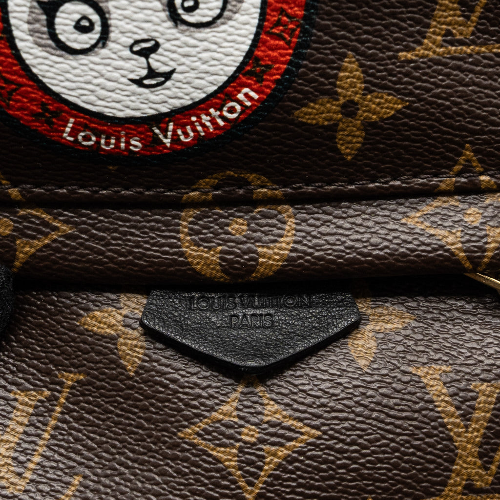 LOUIS VUITTON MINI PALM SPRING BACKPACK LIMITED EDITION MONOGRAM CANVAS/MULTICOLOUR GHW