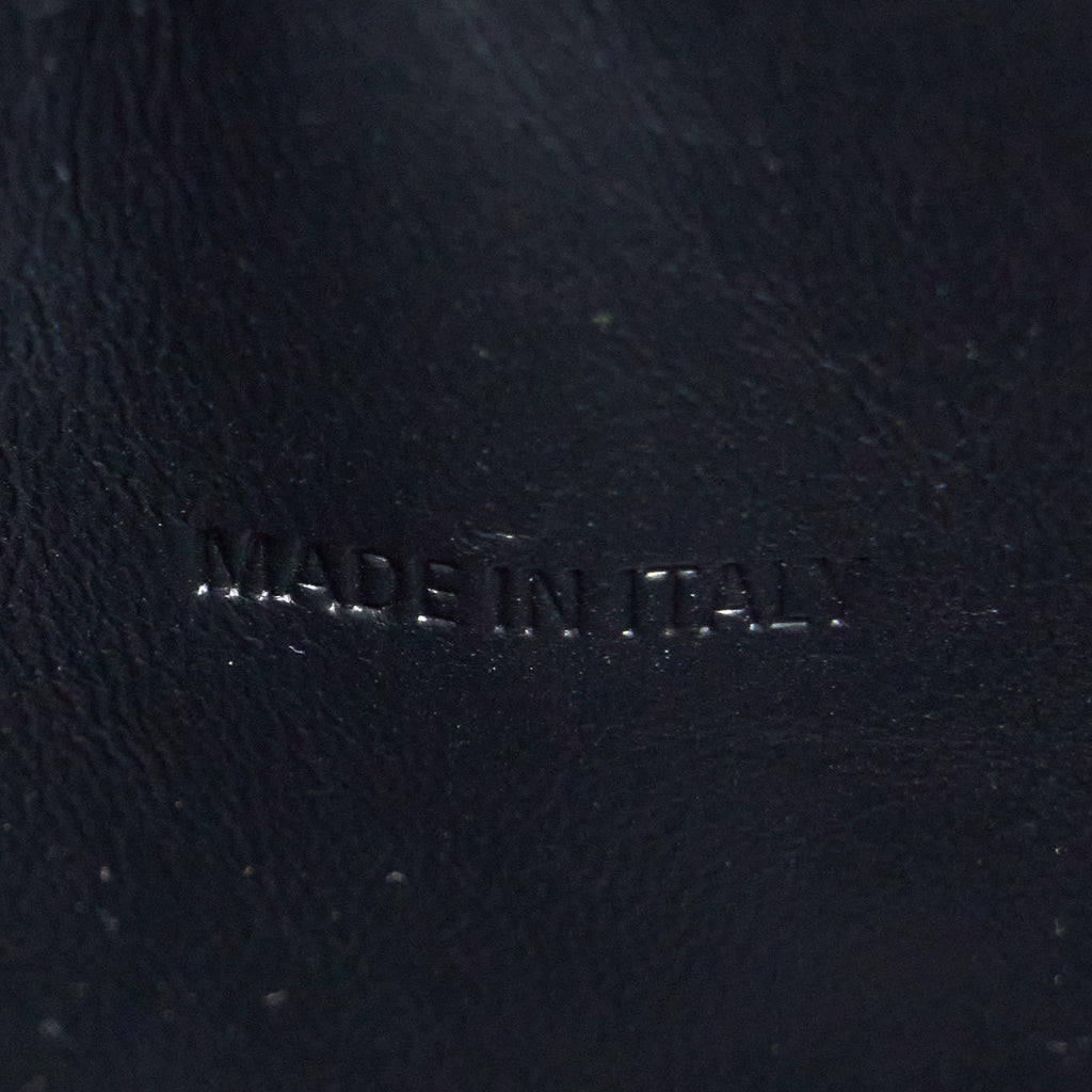 BALENCIAGA HOURGLASS XS CROC-EMBOSSED CALFSKIN SO BLACK