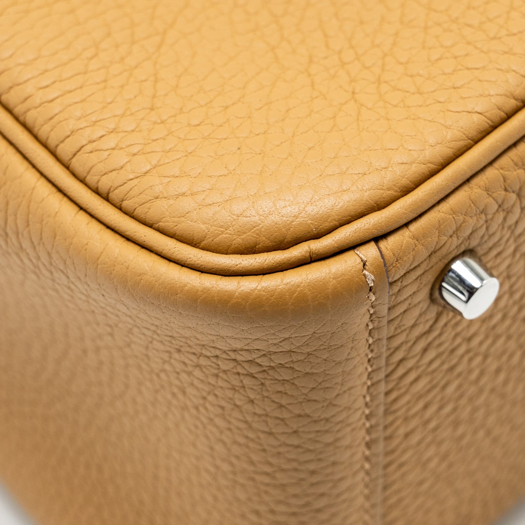 HERMES MINI LINDY CLEMENCE 4B BISCUIT SHW