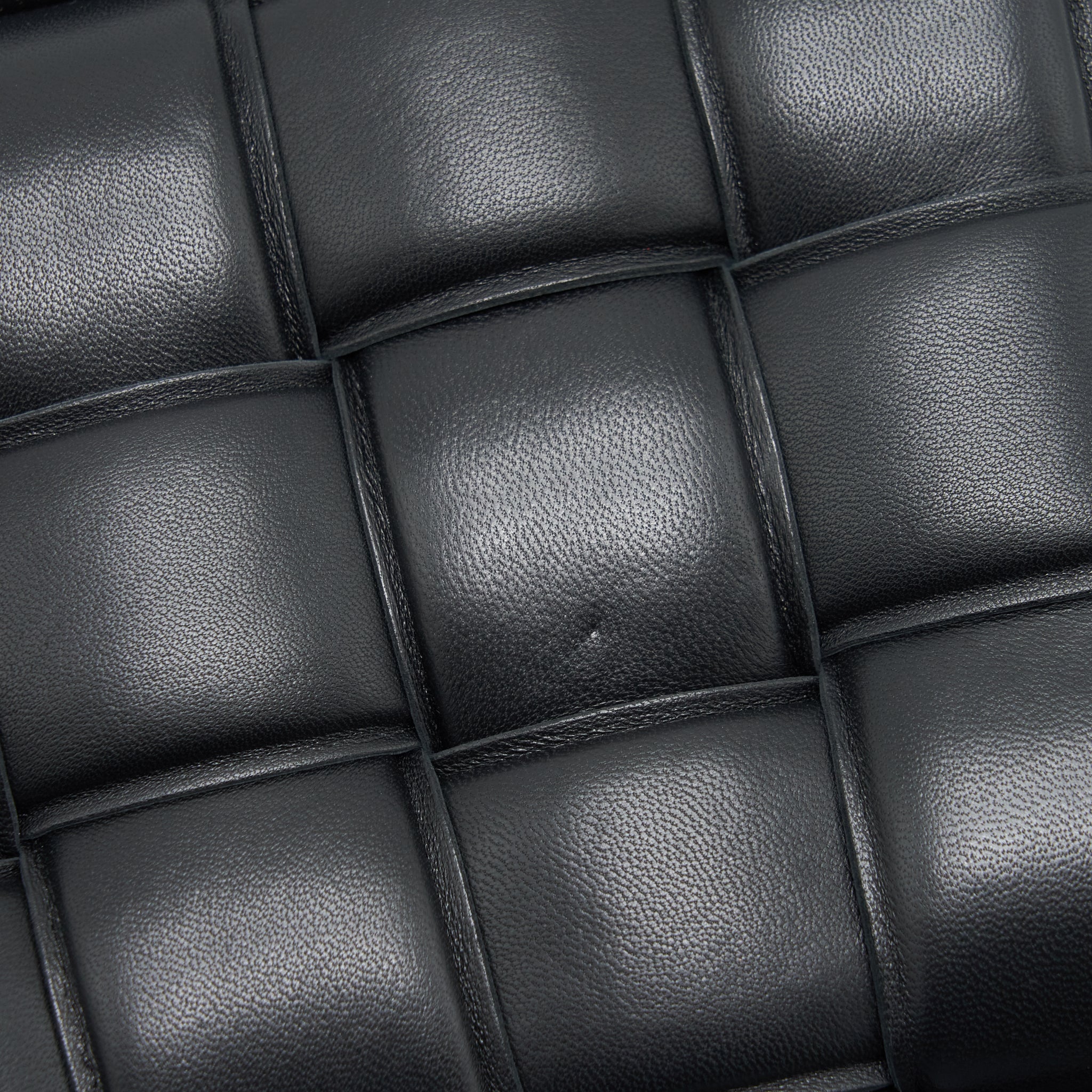 BOTTEGA VENETA PADDED CASSETTE BLACK SHW