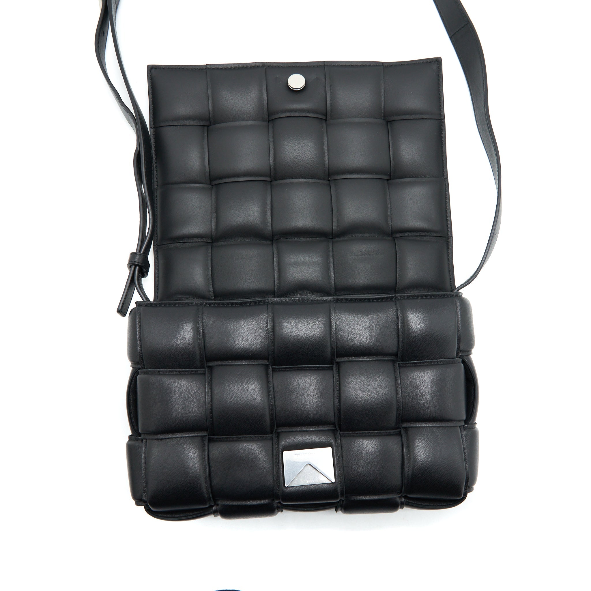 BOTTEGA VENETA PADDED CASSETTE BLACK SHW