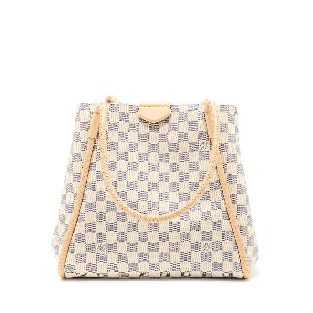 LOUIS VUITTON PROPRIANO BAG DAMIER AZUR GHW