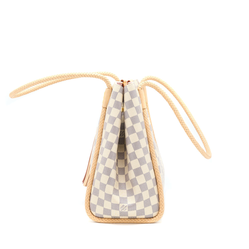 LOUIS VUITTON PROPRIANO BAG DAMIER AZUR GHW