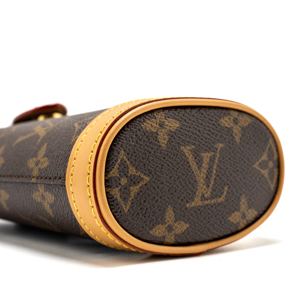 LOUIS VUITTON FOLD ME POUCH MONOGRAM CANVAS GHW