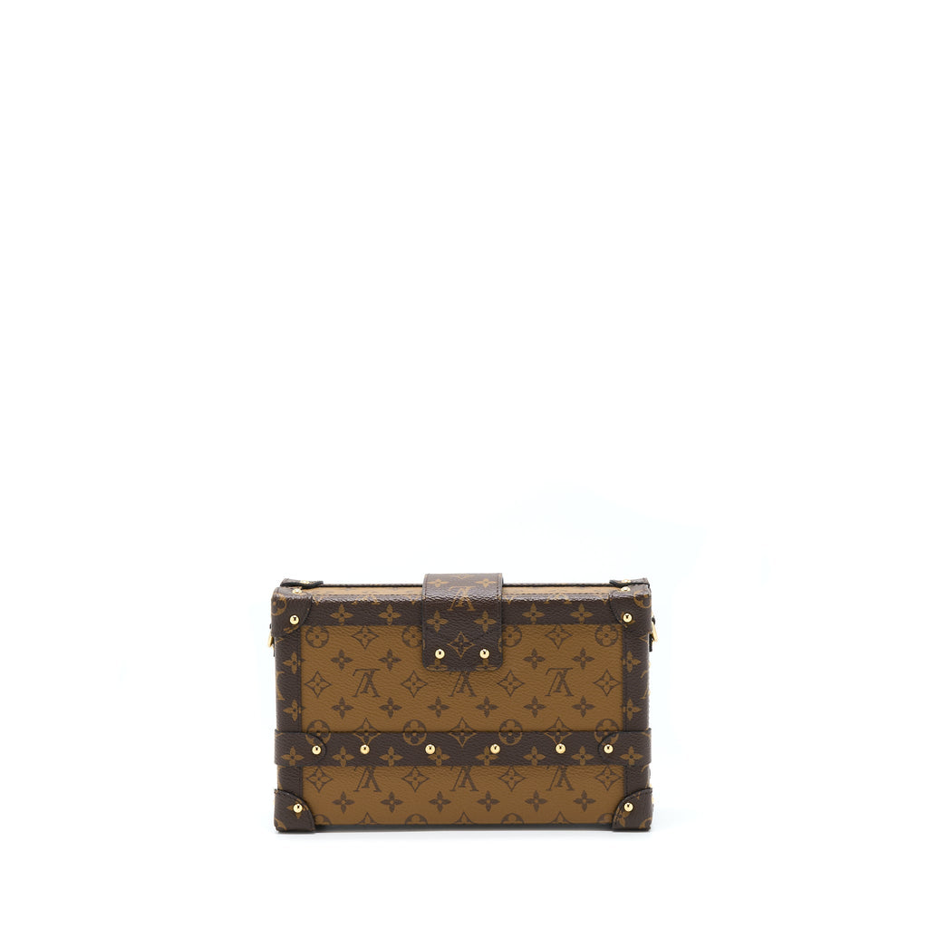 LOUIS VUITTON PETITE MALLE MONOGRAM REVERSE CANVAS GHW