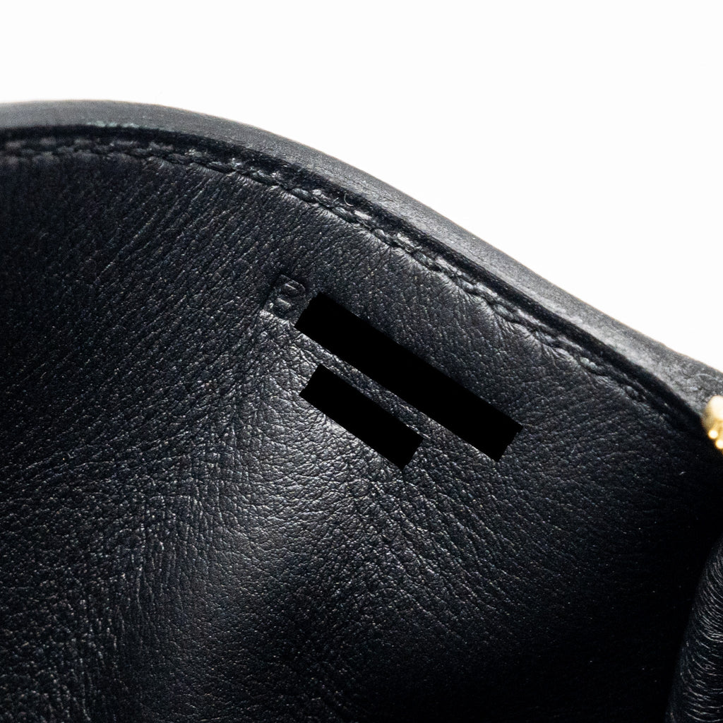 HERMES MINI LINDY CLEMENCE BLACK GHW