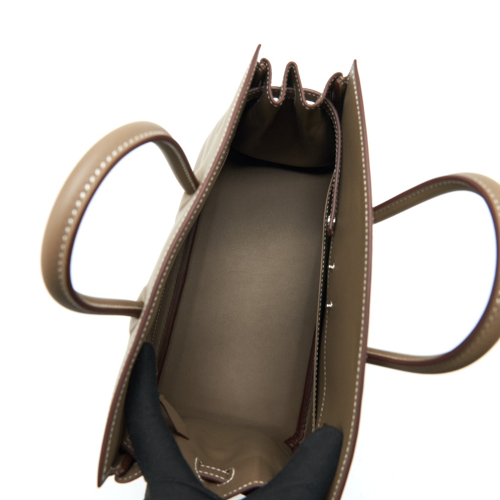 HERMES BIRKIN SHADOW 25 SWIFT ETOUPE SHW