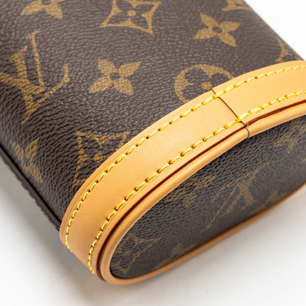 LOUIS VUITTON FOLD ME POUCH MONOGRAM CANVAS GHW