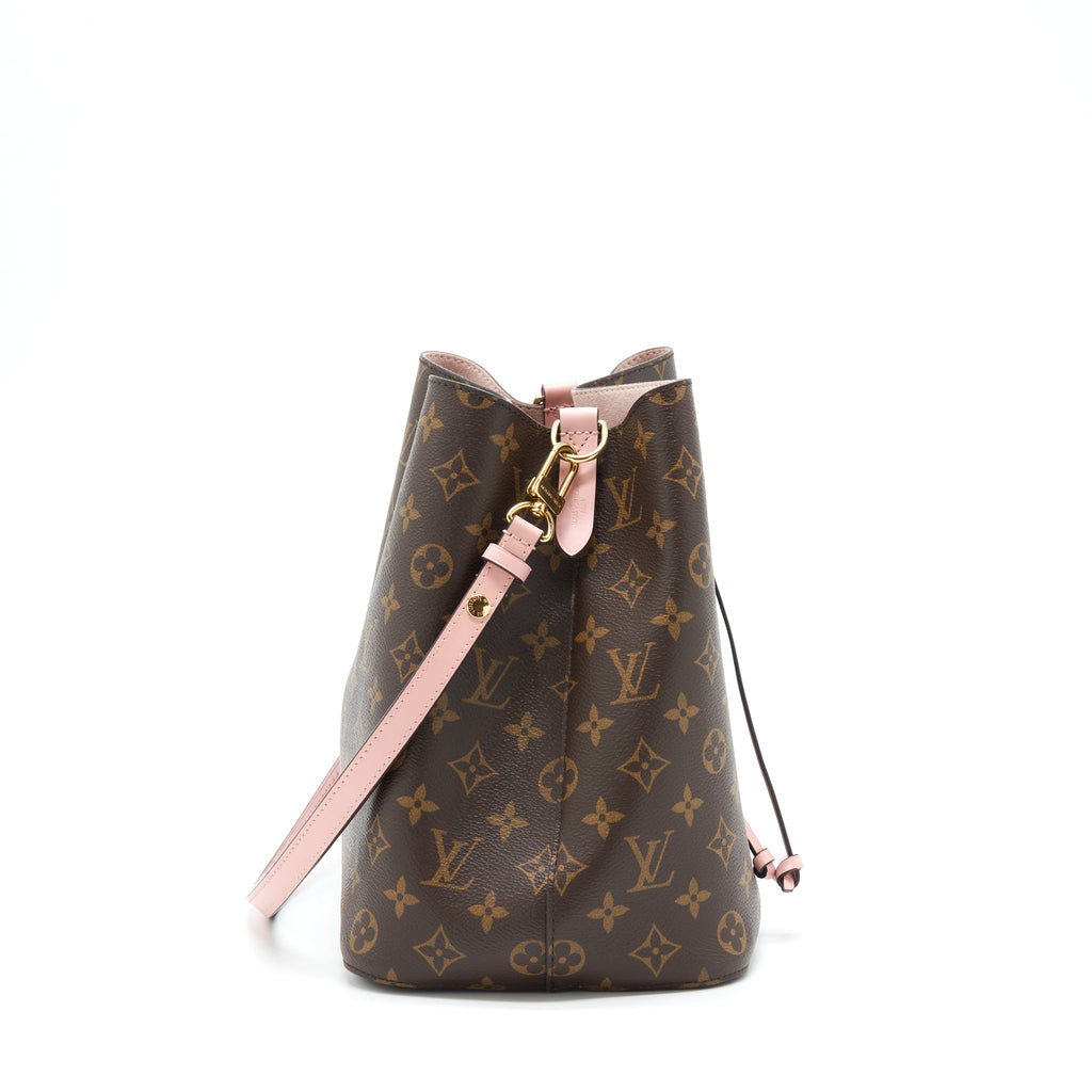 LOUIS VUITTON NEONOE MONOGRAM CANVAS / ROSE POUNDRE GHW