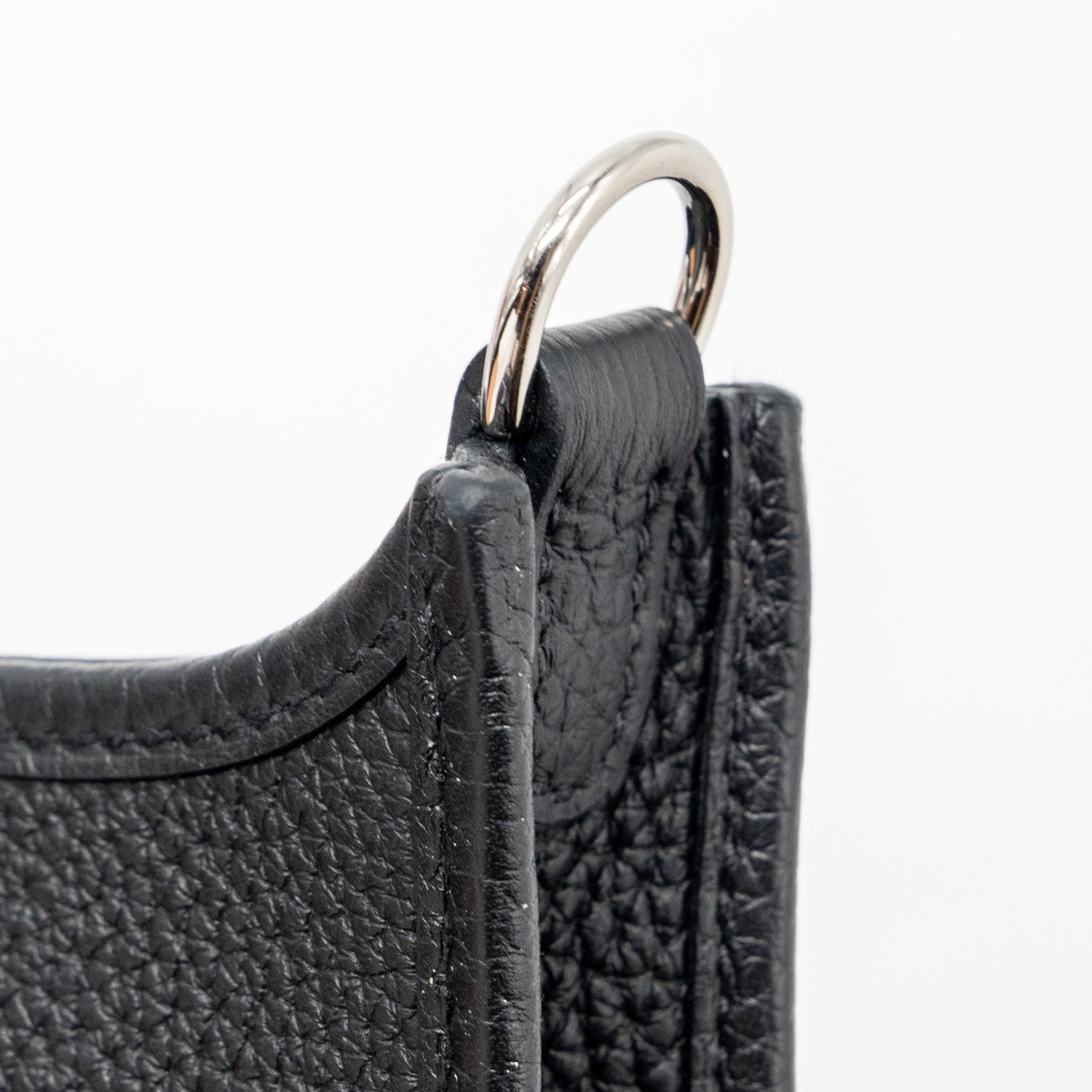 HERMES MINI EVELYN CLEMENCE BLACK SHW