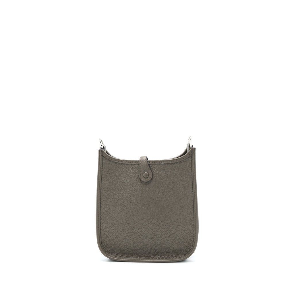 HERMES MINI EVELYN CLEMENCE GRIS ETAIN SHW