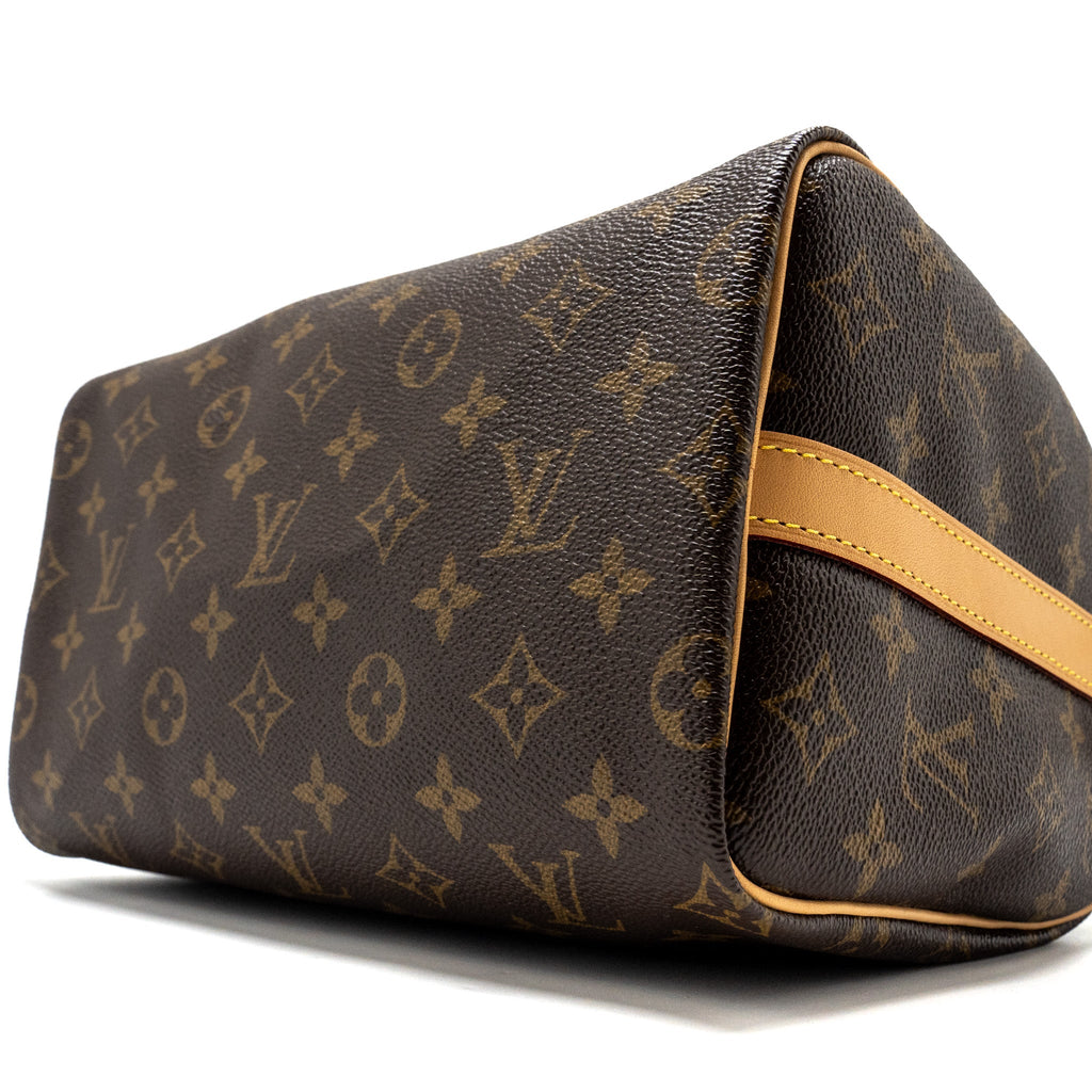 LOUIS VUITTON SPEEDY BANDOULIERE 25 MONOGRAM CANVAS GHW