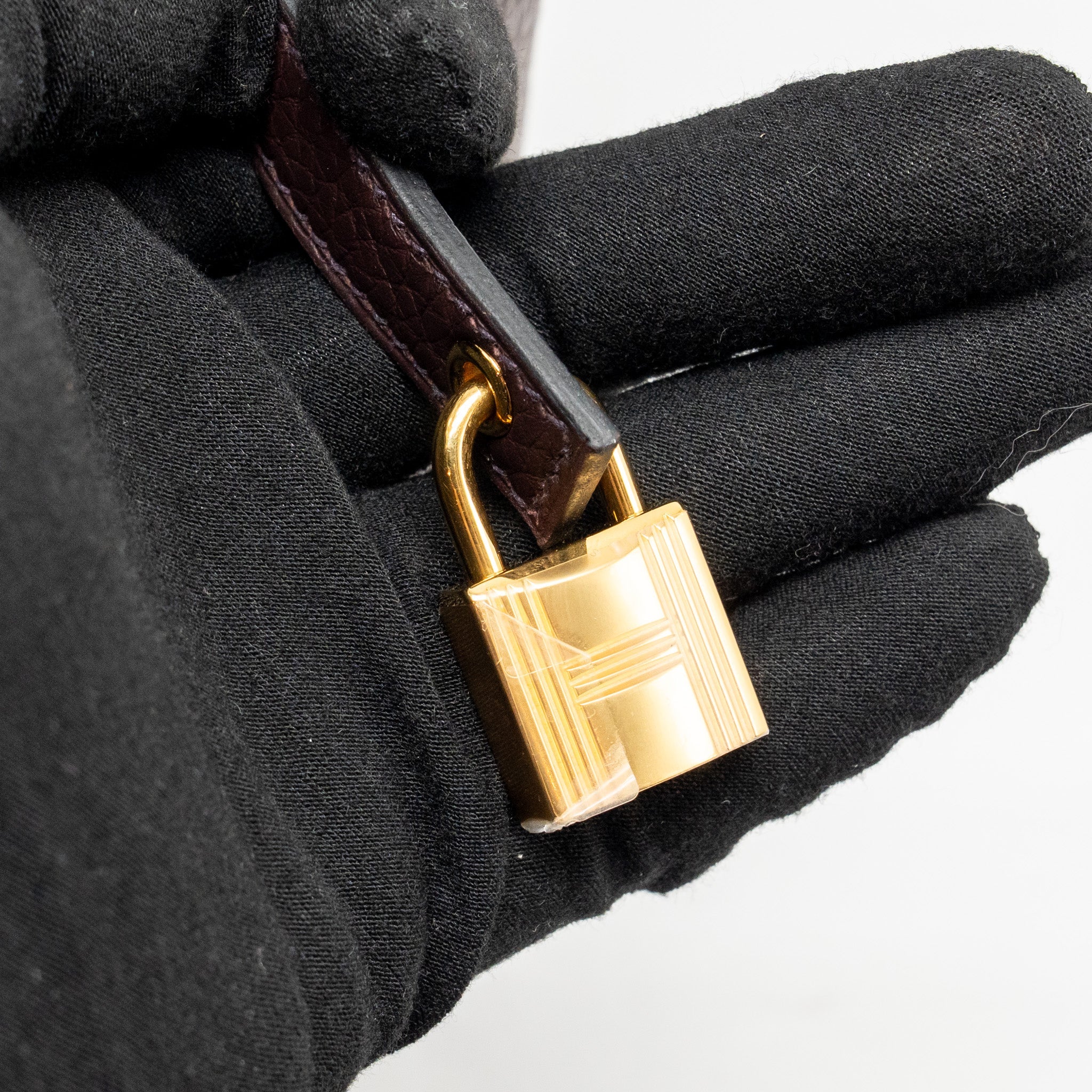 HERMES PICOTIN 18 LOCK BAG CLEMENCE/SWIFT ROUGE SELLIER/CABAN GHW