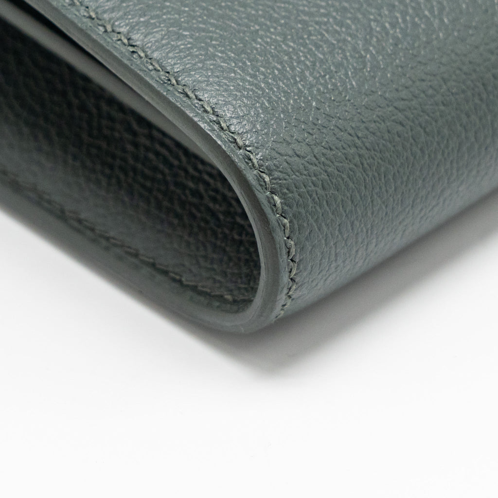 HERMES CONSTANCE TO GO EVERCOLOR VERT MANGROVE GHW