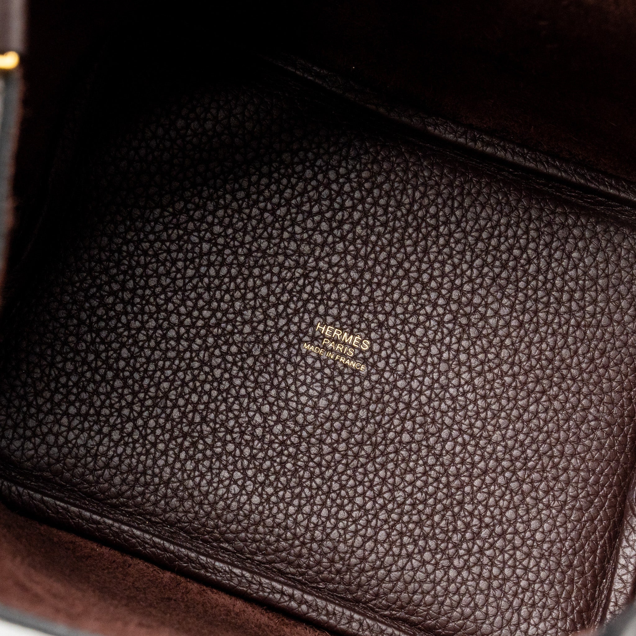 HERMES PICOTIN 18 LOCK BAG CLEMENCE/SWIFT ROUGE SELLIER/CABAN GHW