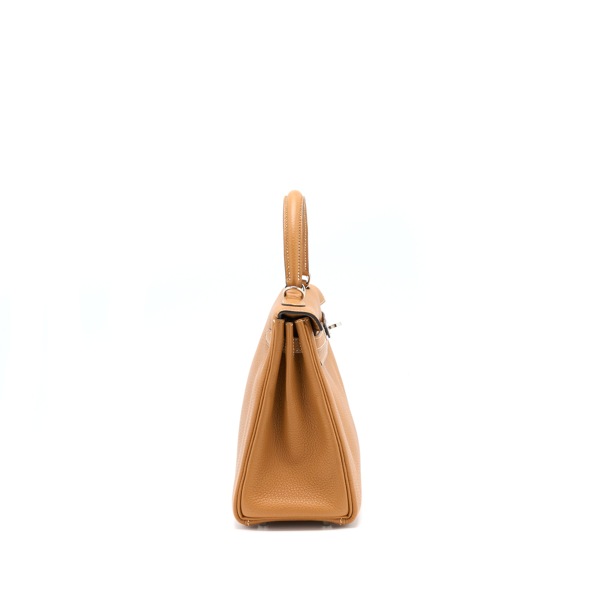 HERMES KELLY 25 TOGO 1H TOFFEE SHW