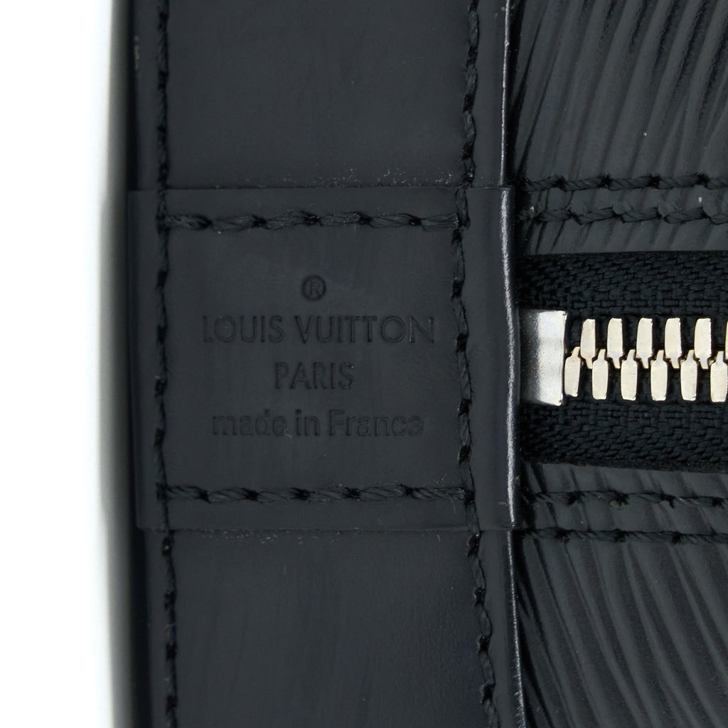 LOUIS VUITTON ALMA BB EPI BLACK SHW