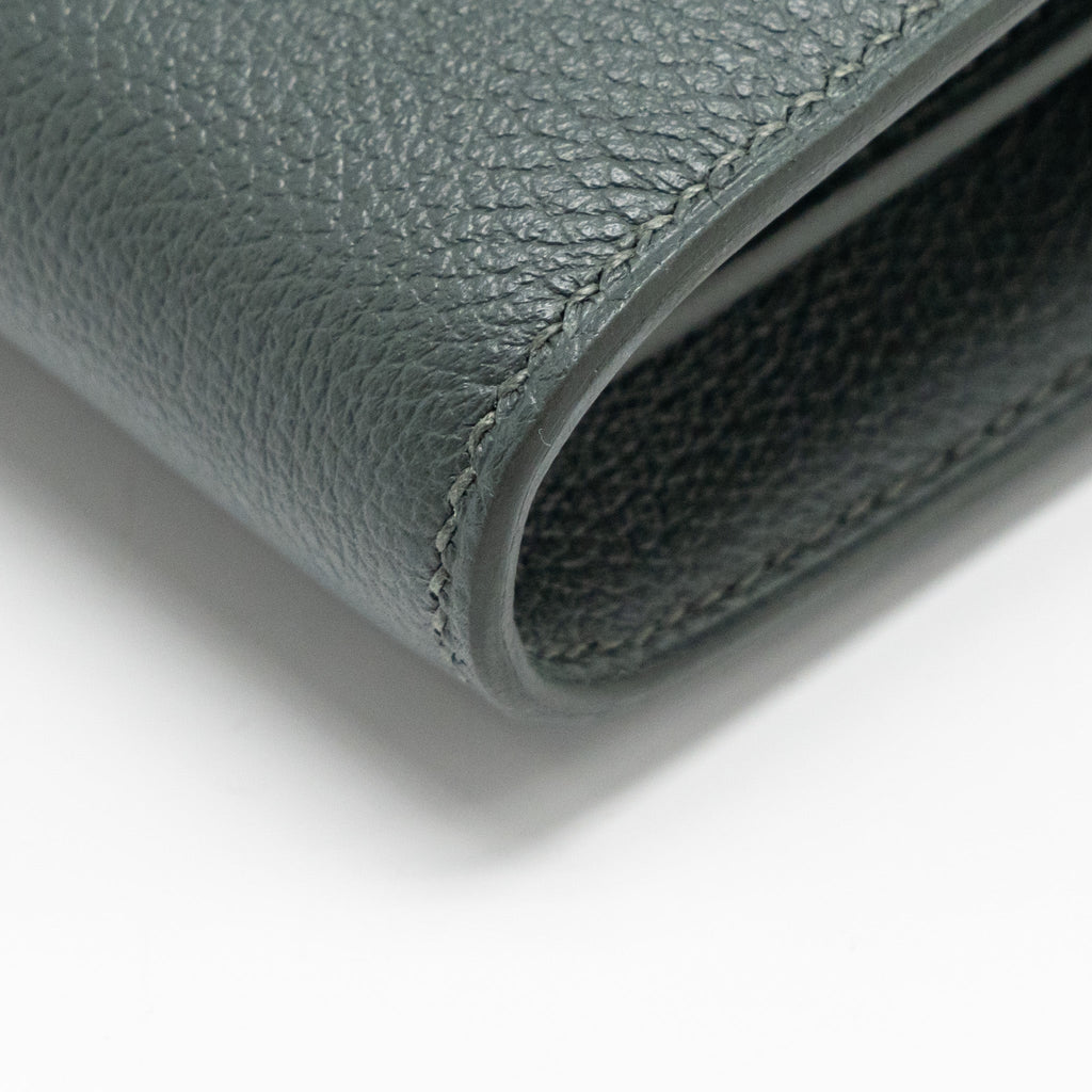 HERMES CONSTANCE TO GO EVERCOLOR VERT MANGROVE GHW
