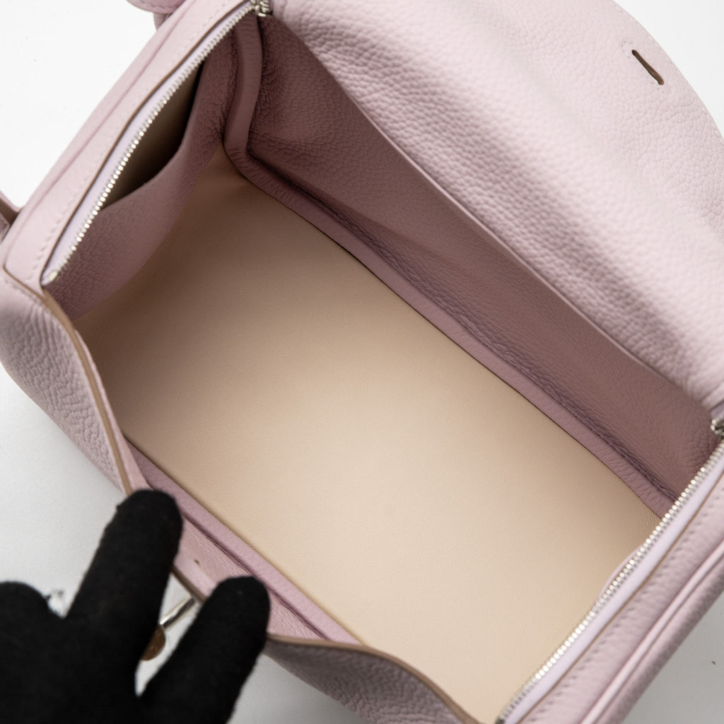 HERMES LINDY 26 CLEMENCE MAUVE PALE SHW