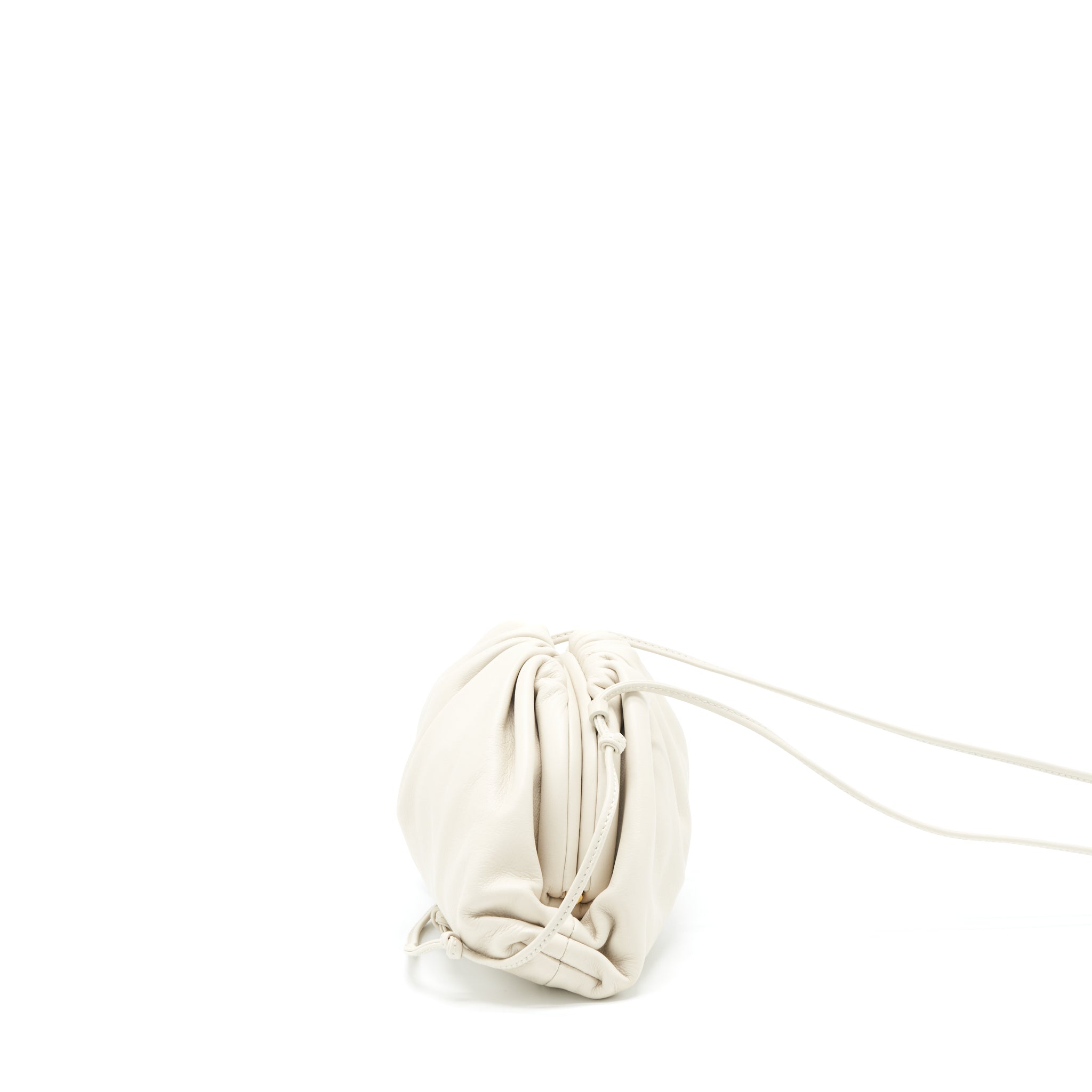 BOTTEGA VENETA MINI POUCH CALFSKIN PLASTER