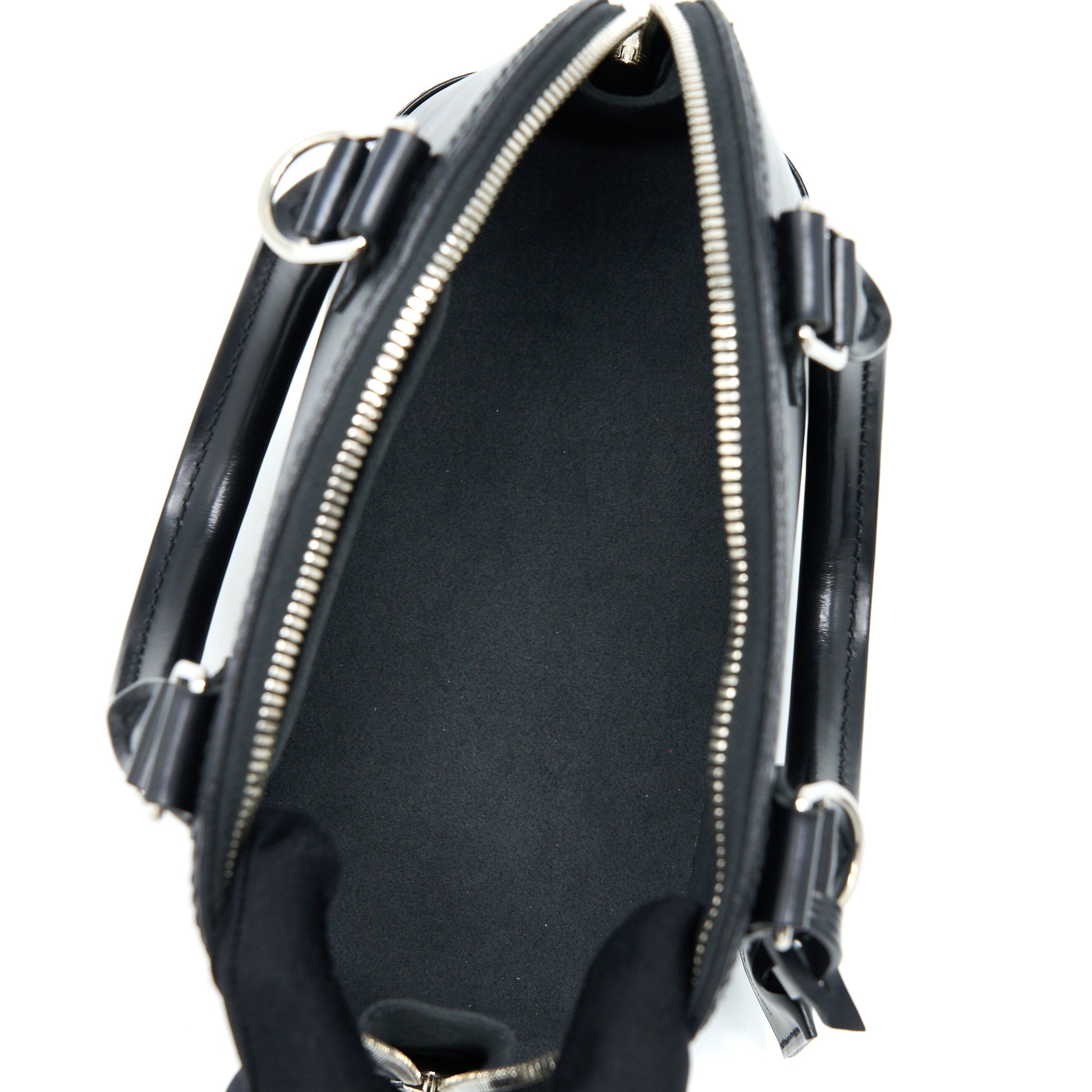LOUIS VUITTON ALMA BB EPI BLACK SHW