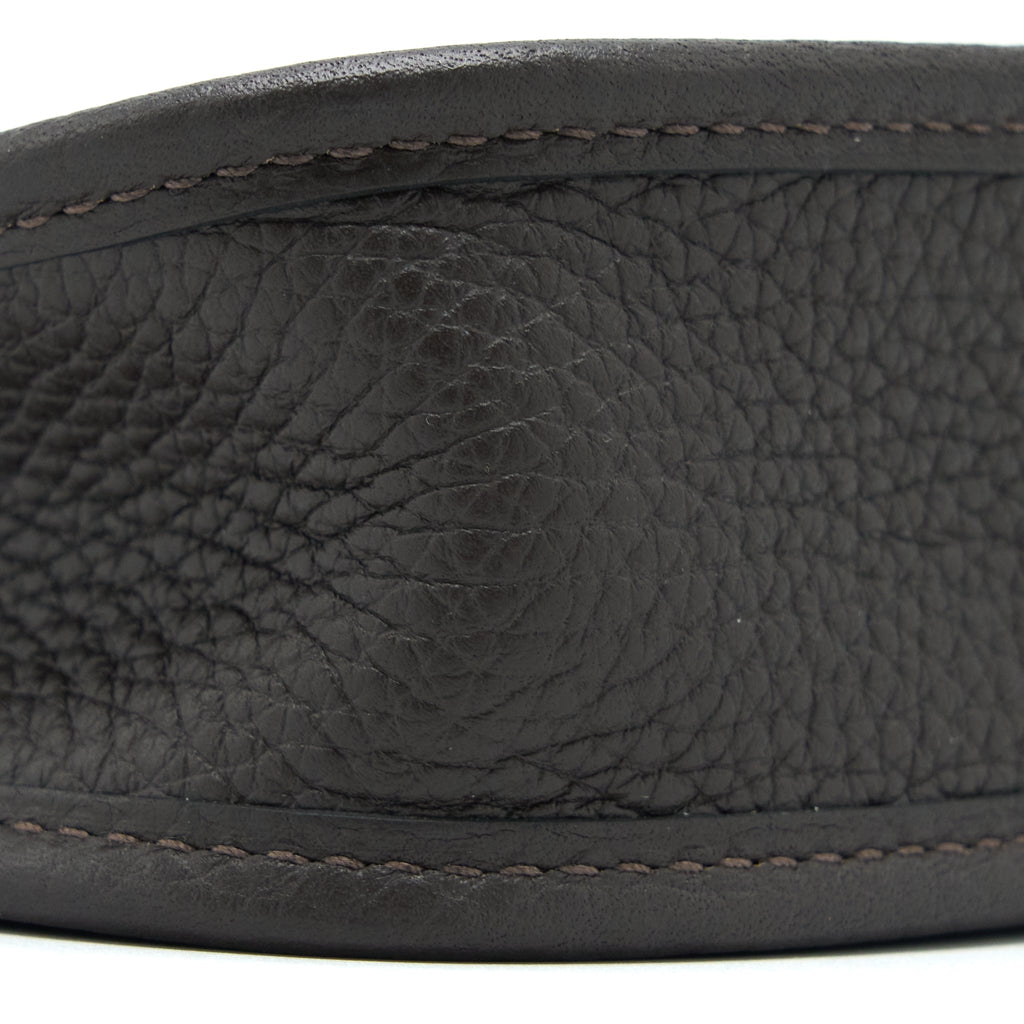 HERMES MINI EVELYN CLEMENCE EBENE/HAVANE SHW