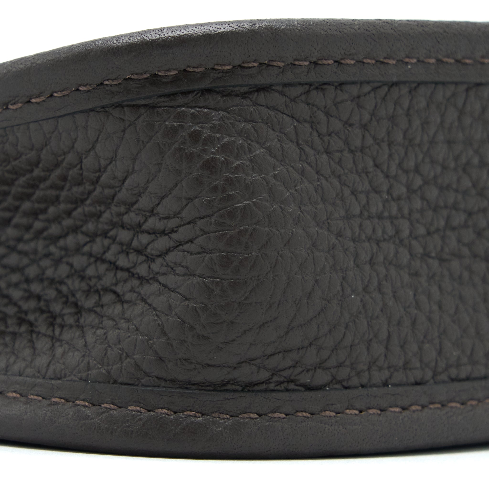 HERMES MINI EVELYN CLEMENCE EBENE/HAVANE SHW