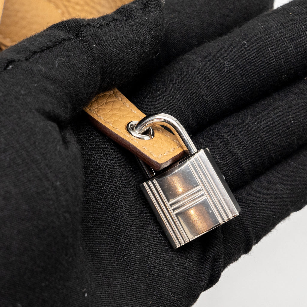 HERMES PICOTIN 18 LOCK BAG CLEMENCE BISCUIT SHW