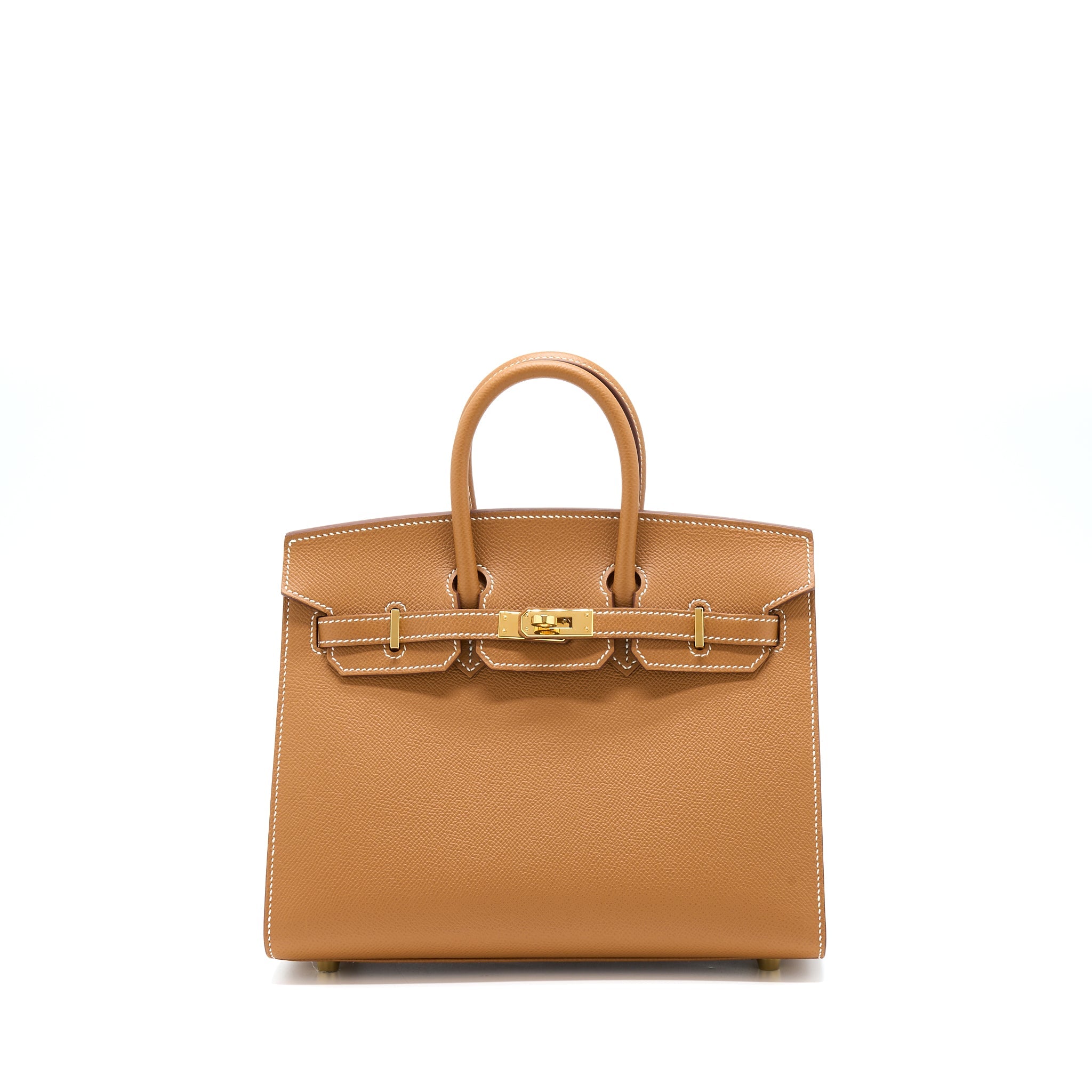 HERMES BIRKIN 25 EPSOM GOLD GHW