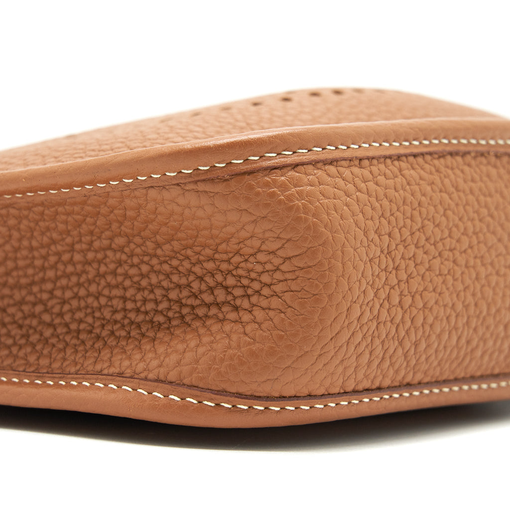 HERMES MINI EVELYNE GOLD WITH MULTI PATTERN STRAP GHW