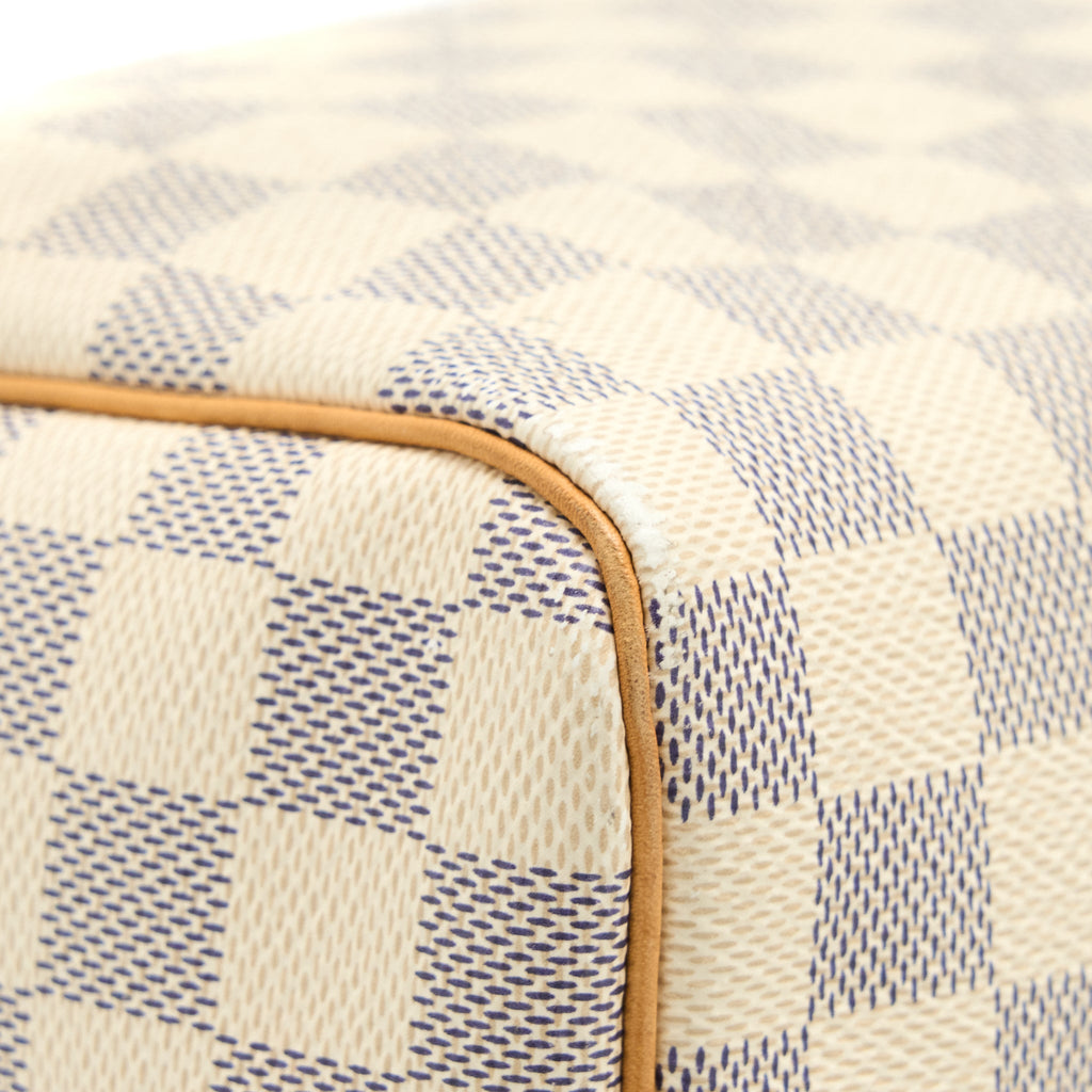 LOUIS VUITTON SPEEDY BANDOULIERE 30 DAMIER AZUR GHW