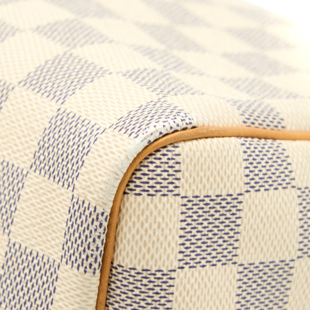 LOUIS VUITTON SPEEDY BANDOULIERE 30 DAMIER AZUR GHW