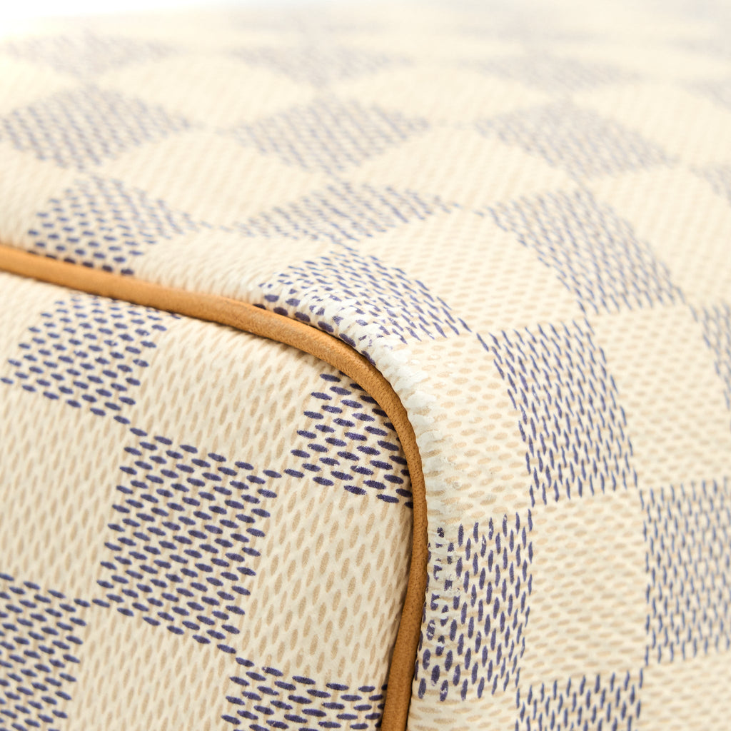 LOUIS VUITTON SPEEDY BANDOULIERE 30 DAMIER AZUR GHW