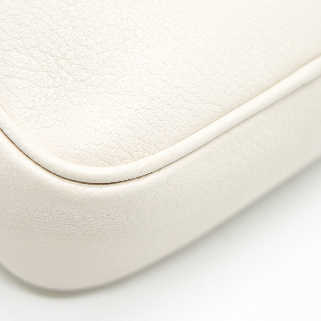SAINT LAURENT BELT CAMERA BAG WHITE