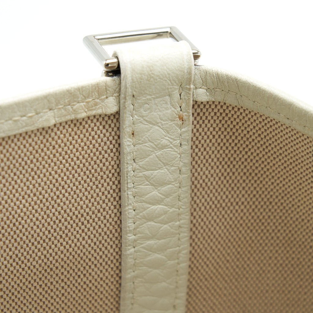 HERMES VINTAGE PICOTIN 18 CANVAS BAG