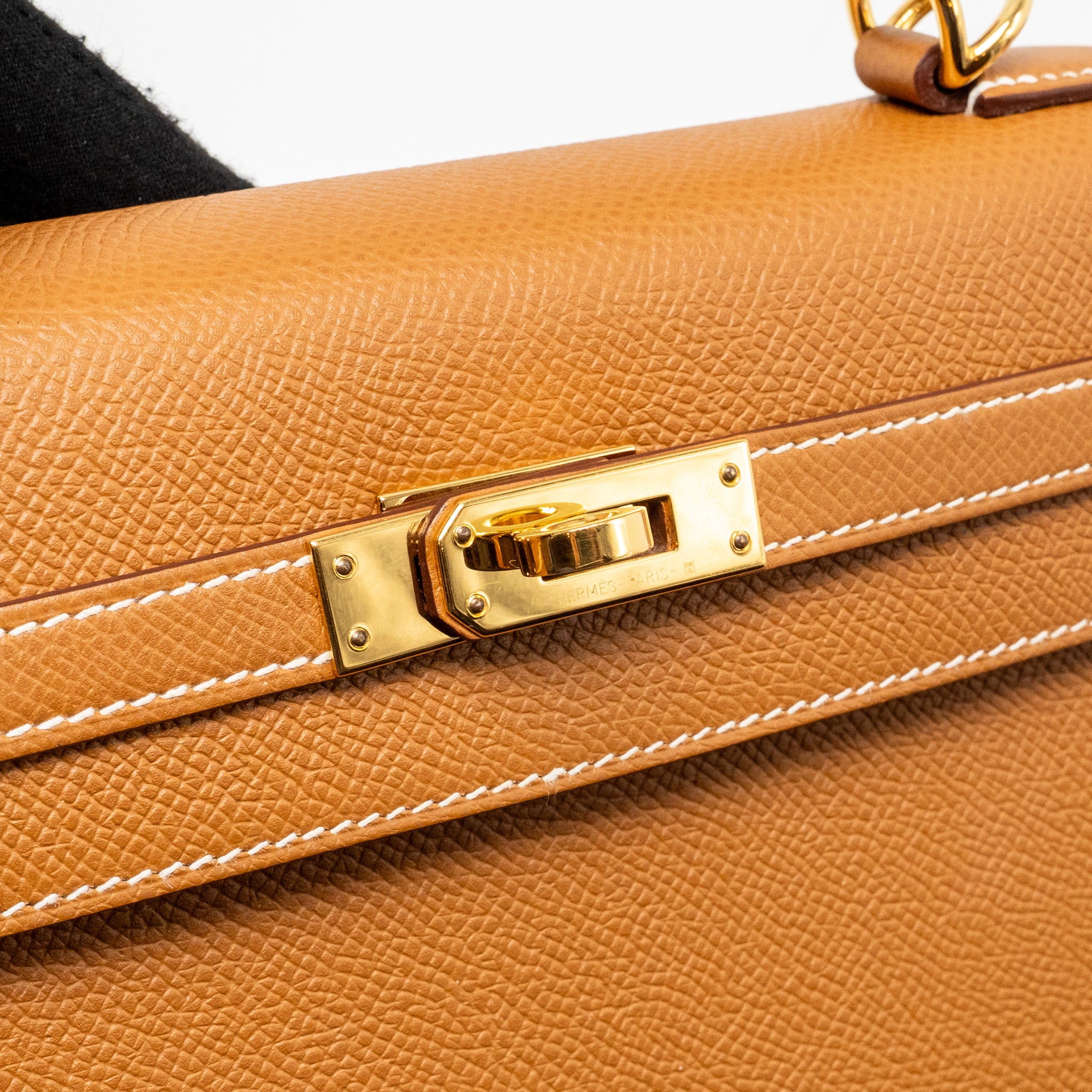 HERMES KELLY 25 EPSOM GOLD GHW