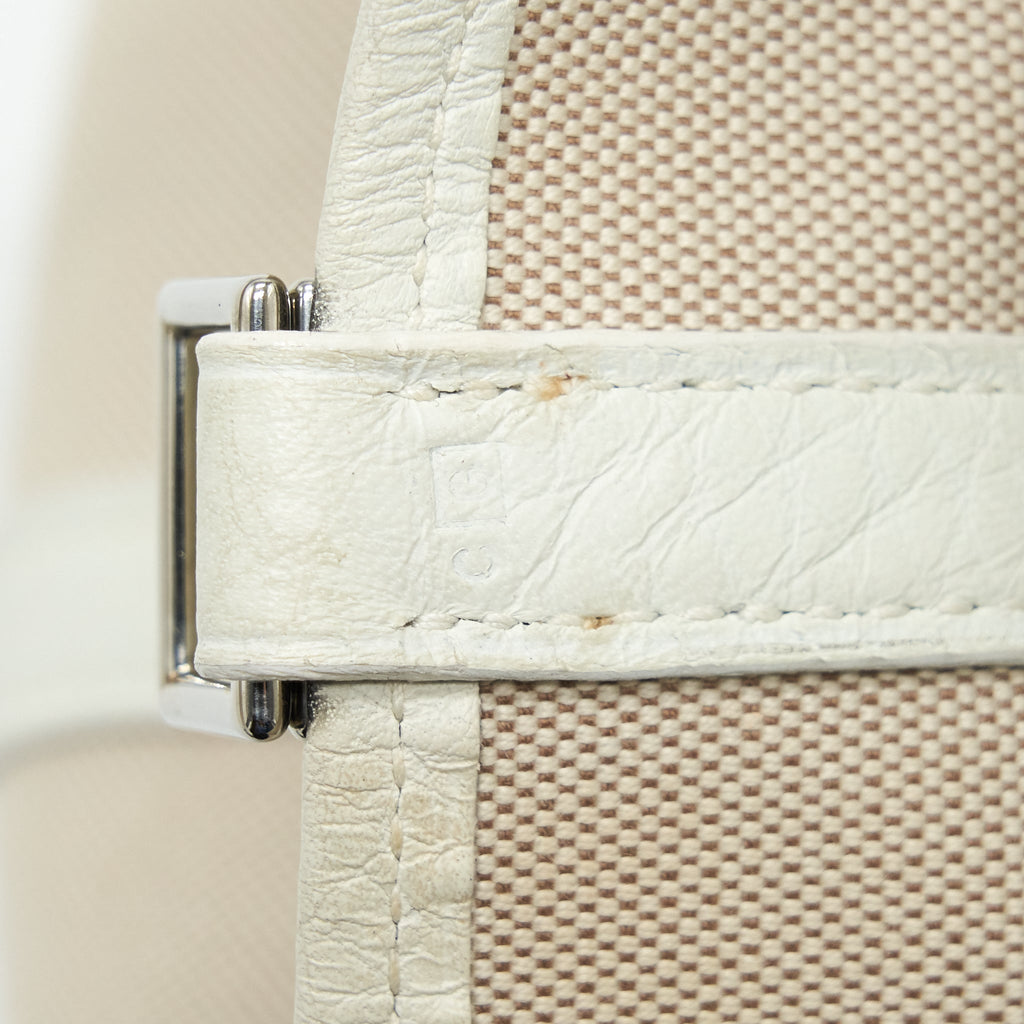 HERMES VINTAGE PICOTIN 18 CANVAS BAG